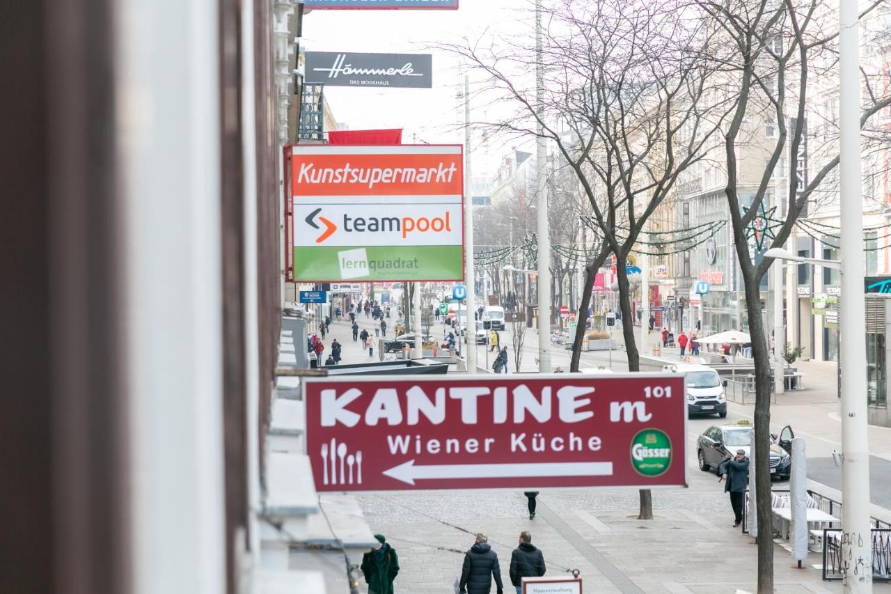 Mariahilfer Boutique Rooms - Virtual Reception & Self-Checkin Wenen Buitenkant foto